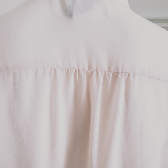 H&M Cream Semi Sheer Blouse - Picture 14 of 16